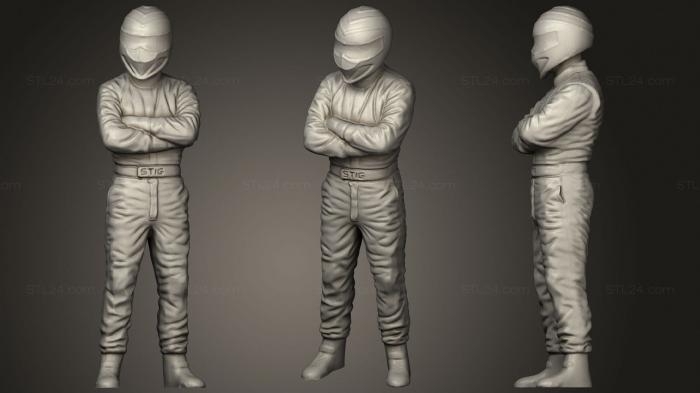 Miscellaneous figurines and statues (Stig4, STKR_1762) 3D models for cnc